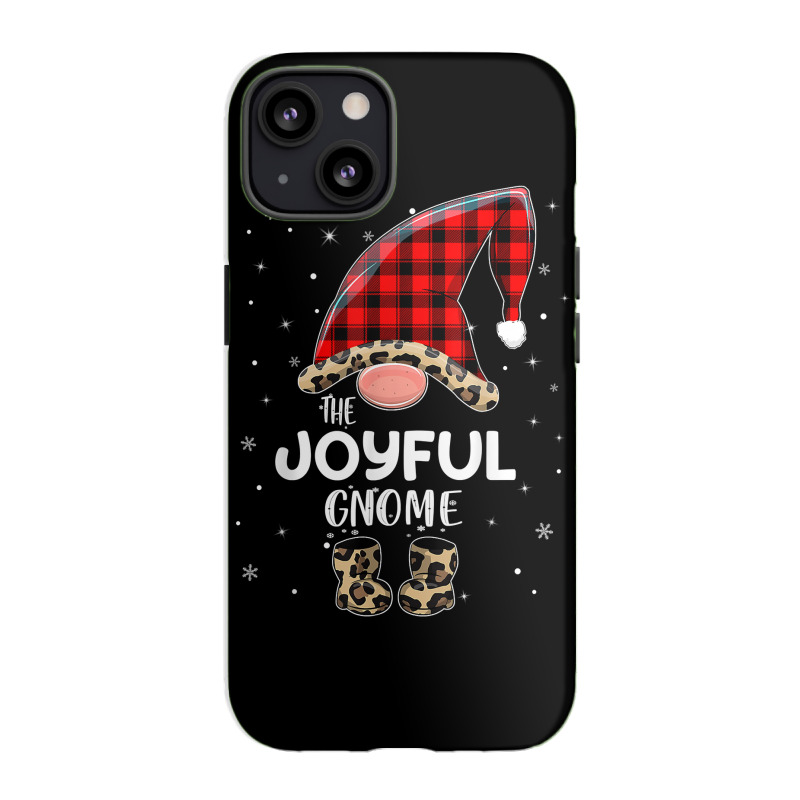 Joyful Gnome Buffalo Plaid Matching Family Christmas Pajama T Shirt Iphone 13 Case | Artistshot