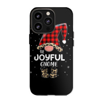 Joyful Gnome Buffalo Plaid Matching Family Christmas Pajama T Shirt Iphone 13 Pro Case | Artistshot