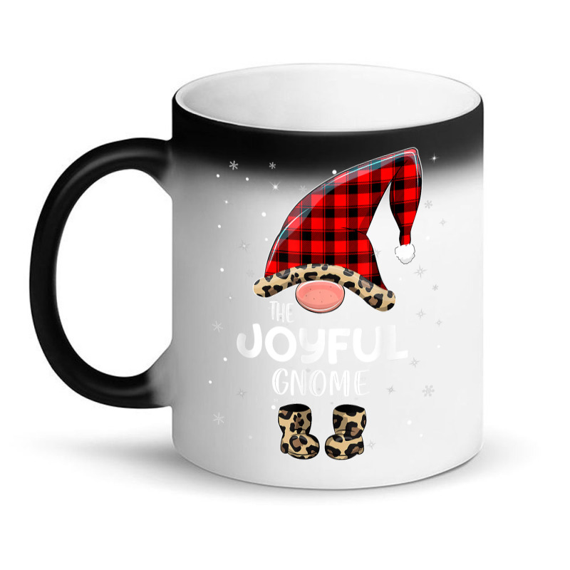 Joyful Gnome Buffalo Plaid Matching Family Christmas Pajama T Shirt Magic Mug | Artistshot