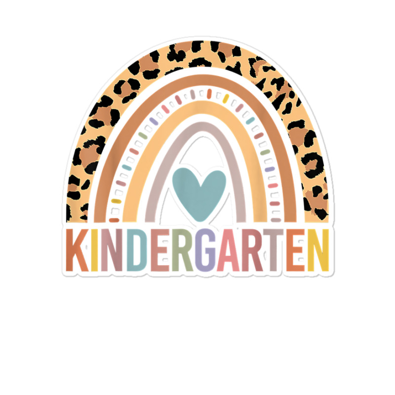 Kindergarten Rainbow Girls Boys Teacher Team Kinder Squad T Shirt Sticker | Artistshot