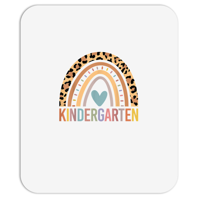 Kindergarten Rainbow Girls Boys Teacher Team Kinder Squad T Shirt Mousepad | Artistshot