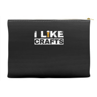 Mens I Like Crafts Beer Funny Clever Drinking And Hops Apparel T Shirt Accessory Pouches | Artistshot