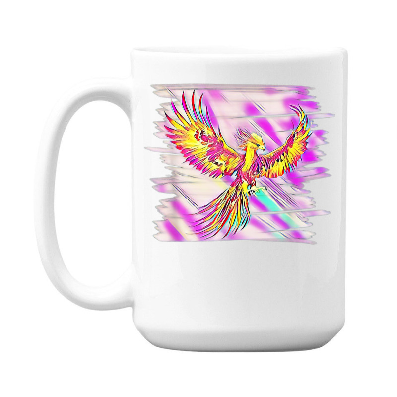 Phoenix From The Ashes Mythical Fire Bird Phoenix T Shirt 15 Oz Coffee Mug | Artistshot