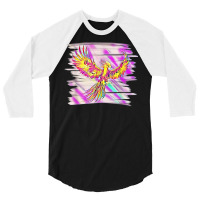 Phoenix From The Ashes Mythical Fire Bird Phoenix T Shirt 3/4 Sleeve Shirt | Artistshot