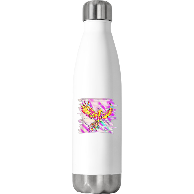 Phoenix From The Ashes Mythical Fire Bird Phoenix T Shirt Stainless Steel Water Bottle | Artistshot