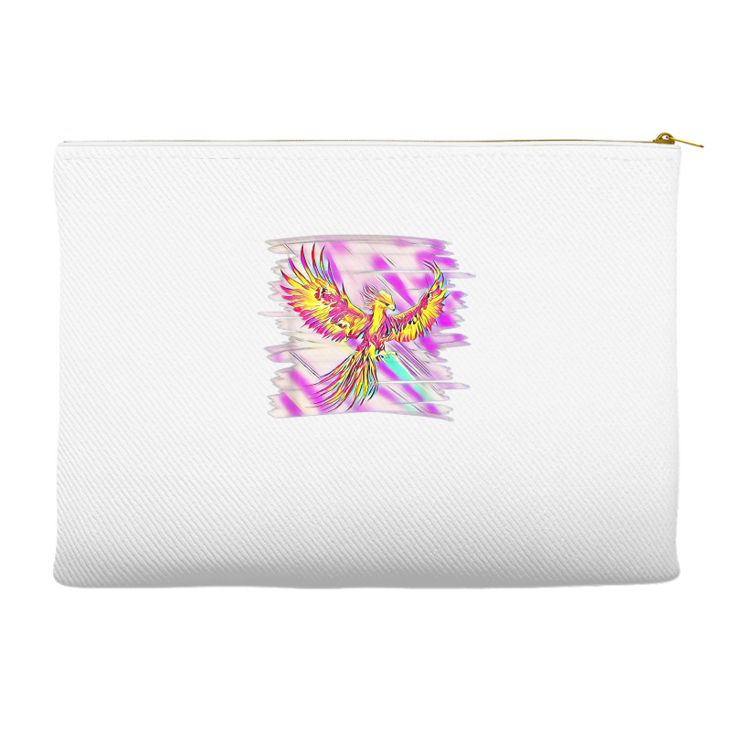 Phoenix From The Ashes Mythical Fire Bird Phoenix T Shirt Accessory Pouches | Artistshot