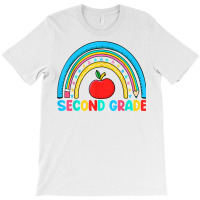 Rainbow Second Grade 2nd Grade Back To School Teacher Kids T Shirt T-shirt | Artistshot