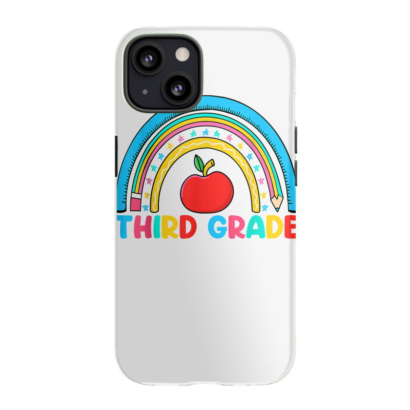 Rainbow Third Grade 3rd Grade Back To School Teacher Student T Shirt Iphone 13 Case | Artistshot