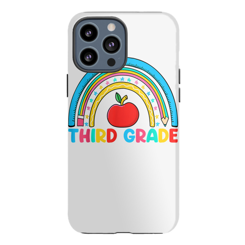 Rainbow Third Grade 3rd Grade Back To School Teacher Student T Shirt Iphone 13 Pro Max Case | Artistshot