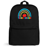 Rainbow Third Grade 3rd Grade Back To School Teacher Student T Shirt Backpack | Artistshot