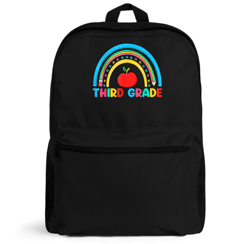 Rainbow Third Grade 3rd Grade Back To School Teacher Student T Shirt Backpack | Artistshot