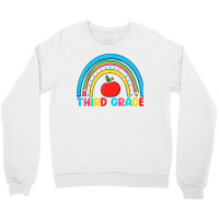 Rainbow Third Grade 3rd Grade Back To School Teacher Student T Shirt Crewneck Sweatshirt | Artistshot