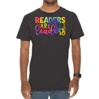 Readers Are Leaders Shirt Smart Reader's Funny Book Lover T Shirt Vintage T-shirt | Artistshot