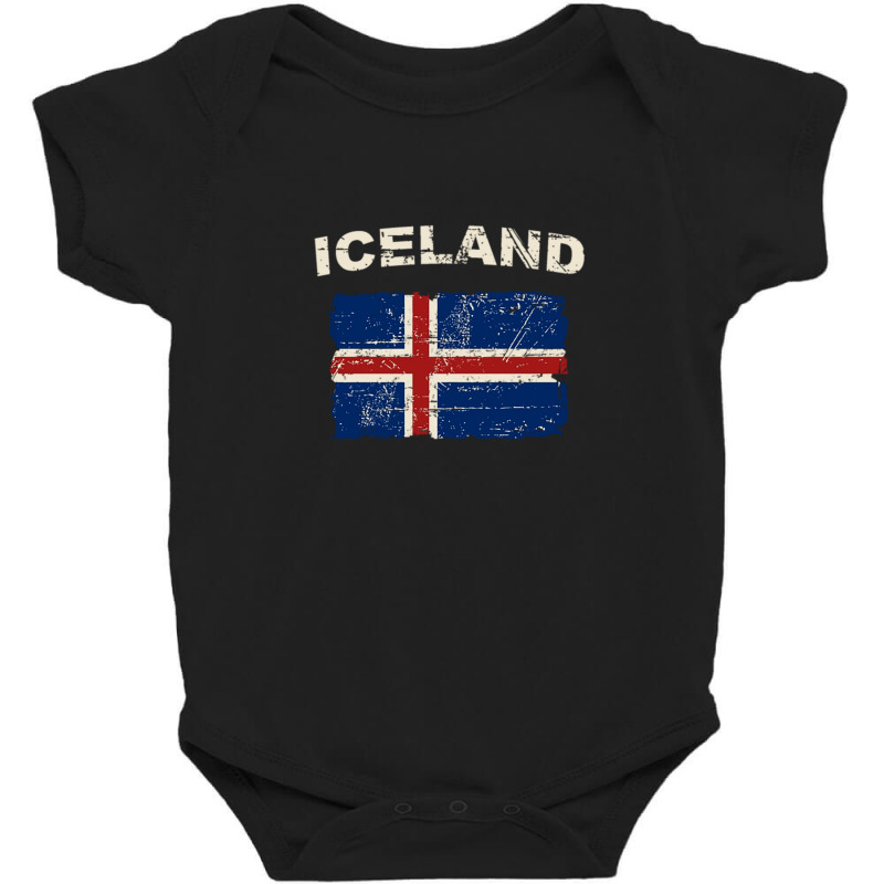 Iceland Flag Baby Bodysuit by farisdi | Artistshot