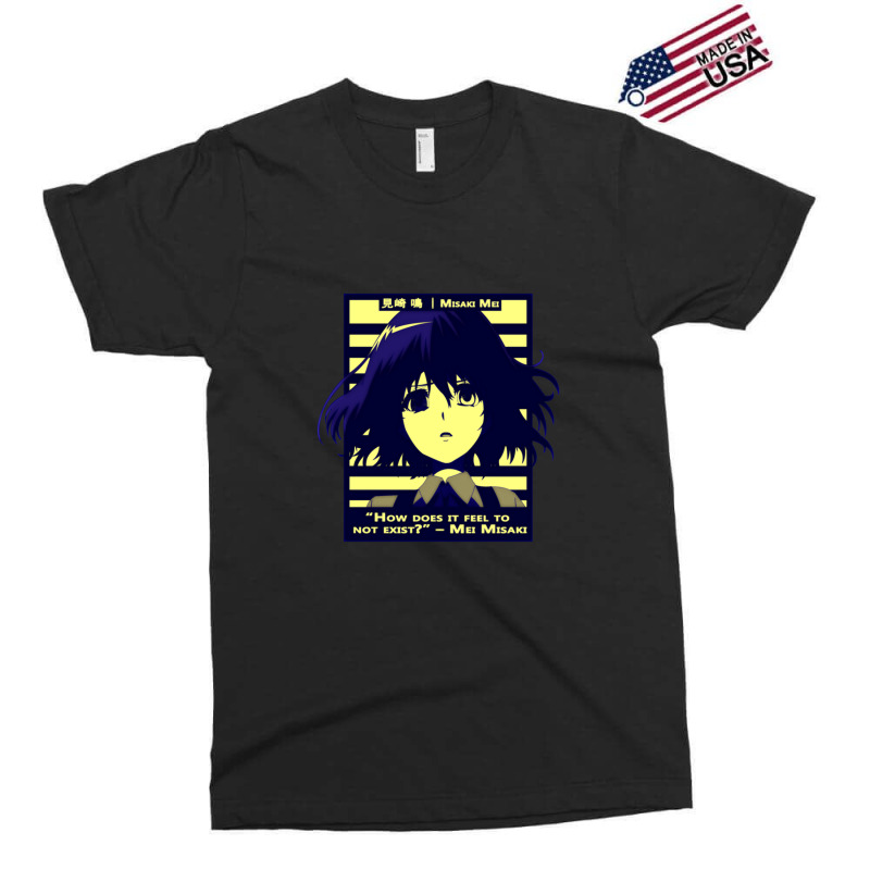 Misaki Mei Quotes Anime Another Exclusive T-shirt by farisdi | Artistshot