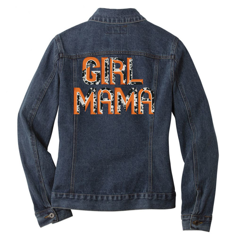 Girl Mama Ladies Denim Jacket by JahusDesignShop | Artistshot