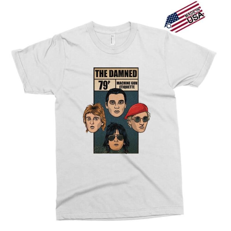 The Damned Machine Gun Etiquette Exclusive T-shirt | Artistshot