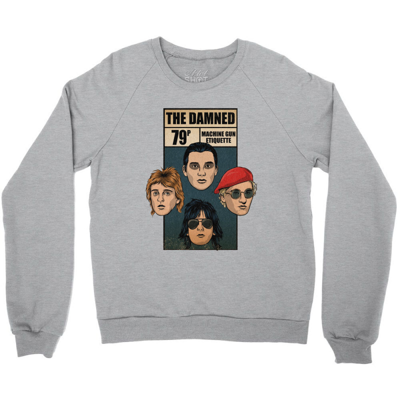 The Damned Machine Gun Etiquette Crewneck Sweatshirt | Artistshot