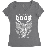 Team Cook Lifetime Member Women's Triblend Scoop T-shirt | Artistshot