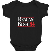 Vintage Reagan Bush 1984 Baby Bodysuit | Artistshot