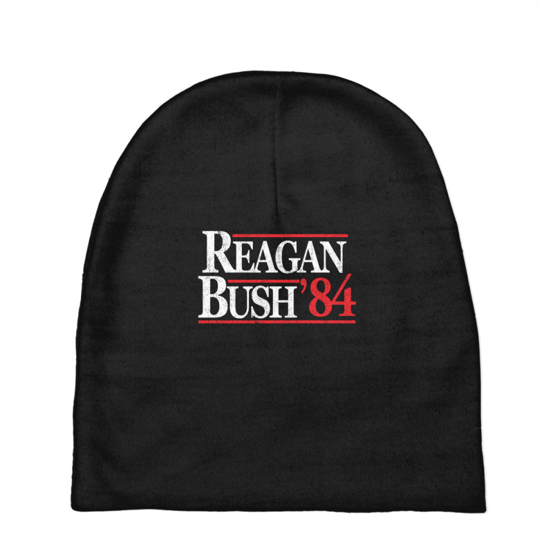 Vintage Reagan Bush 1984 Baby Beanies by farisdi | Artistshot