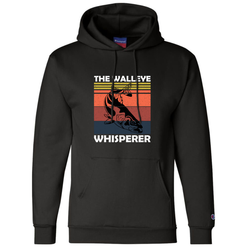 Vintage The Walleye Whisperer Champion Hoodie by farisdi | Artistshot