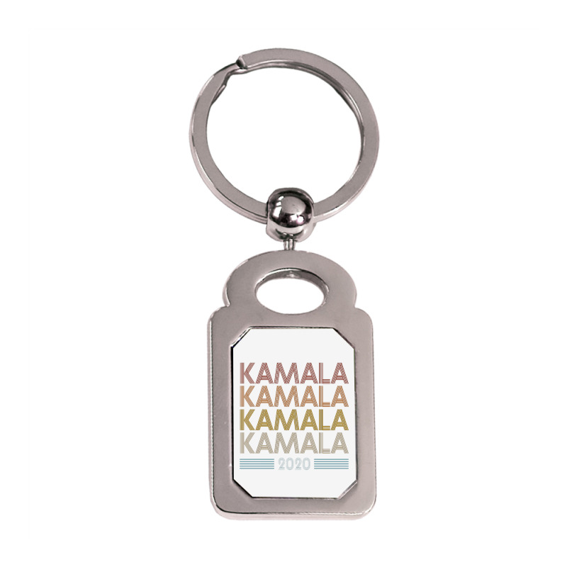 Kamala 2020 Silver Rectangle Keychain | Artistshot