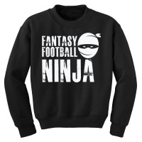 Fantasy Football Ninja   Ffl League Champion Winner Quote Long Sleeve Youth Sweatshirt | Artistshot