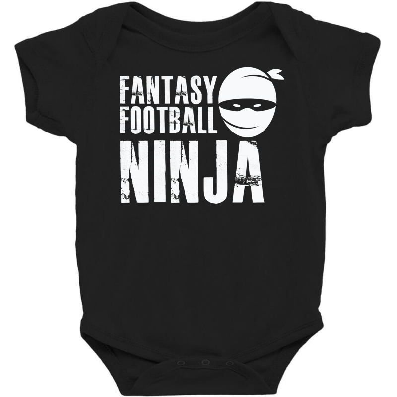 Fantasy Football Ninja   Ffl League Champion Winner Quote Long Sleeve Baby Bodysuit | Artistshot