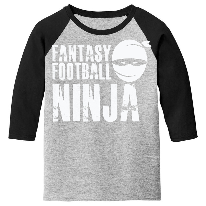 Fantasy Football Ninja   Ffl League Champion Winner Quote Long Sleeve Youth 3/4 Sleeve | Artistshot