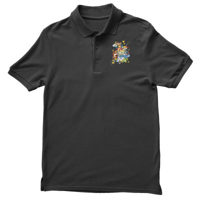 Happy Day Adventure Men's Polo Shirt Designed By Icang Waluyo