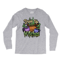 Drink Up Witches White Long Sleeve Shirts | Artistshot