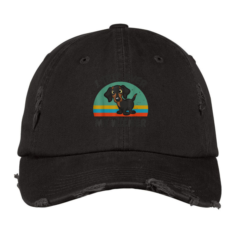 Funny Dachshund I Trip Over My Weiner Dog T Shirt Vintage Cap | Artistshot