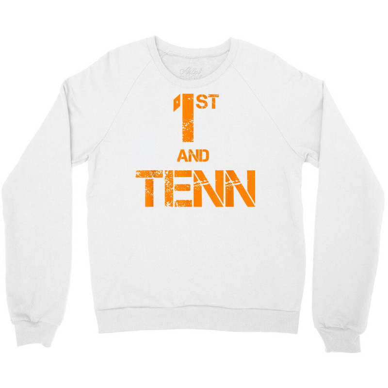 First And Ten Shirt Tennessee State Orange Tee Football Fan Crewneck Sweatshirt by copedoire | Artistshot