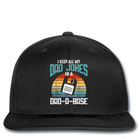 Funny Dad Jokes Database Pun Best Dad Humor Fathers Day T Shirt Printed Hat | Artistshot