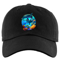 Dolphin Sea Life Save The Ocean Marine Biology Aquarium Kids Cap | Artistshot