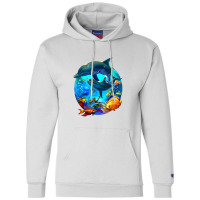 Dolphin Sea Life Save The Ocean Marine Biology Aquarium Champion Hoodie | Artistshot