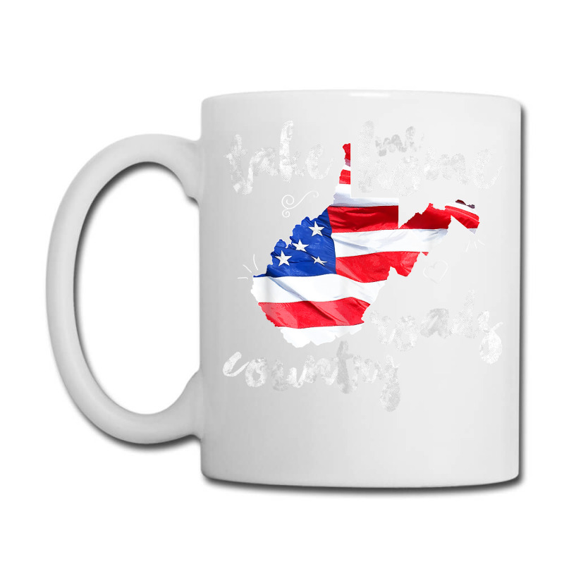 Wv Country Roads Enlarged Version West Virginia T Shirt Coffee Mug | Artistshot