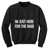 Gamer Im Just Here For The Raid Destiny Tshirt T Shirt Youth Sweatshirt | Artistshot