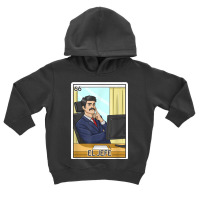 El Jefe Gift The Boss Card Mexican Lottery The Chief Card T Shirt Toddler Hoodie | Artistshot