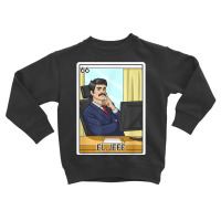 El Jefe Gift The Boss Card Mexican Lottery The Chief Card T Shirt Toddler Sweatshirt | Artistshot