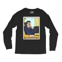 El Jefe Gift The Boss Card Mexican Lottery The Chief Card T Shirt Long Sleeve Shirts | Artistshot