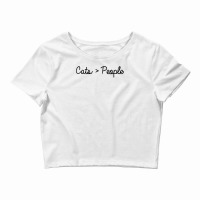 Cats  People Crop Top | Artistshot