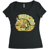 Beer Beercado Drinker Drinking Party Alcohol Brasserie Beer Women's Triblend Scoop T-shirt | Artistshot