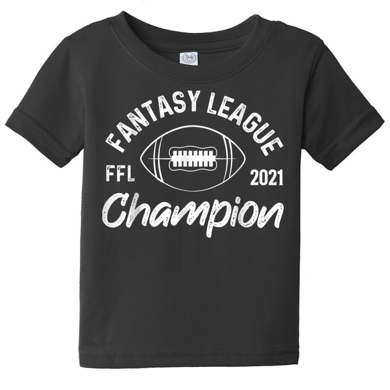 Fantasy League Champion Ffl Football 2021 Winner Vintage T Shirt Baby Tee | Artistshot