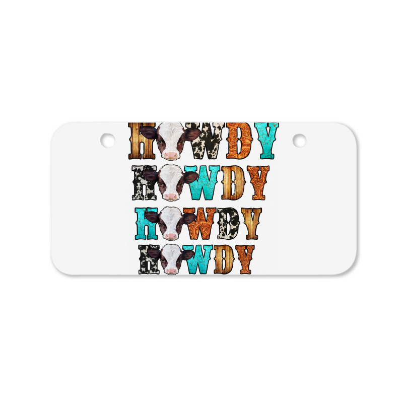 Howdy Baby Cow Bicycle License Plate | Artistshot