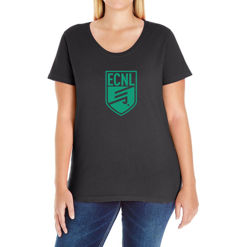 Ecnl Design Ladies Curvy T-Shirt by zahmia | Artistshot