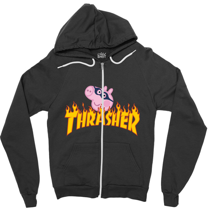 Thrasher peppa clearance hoodie