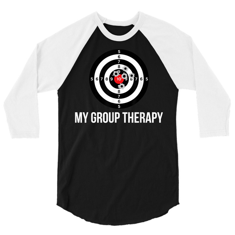 Gun Shirt, Group Therapy Shooting Range T Shirt 3/4 Sleeve Shirt | Artistshot