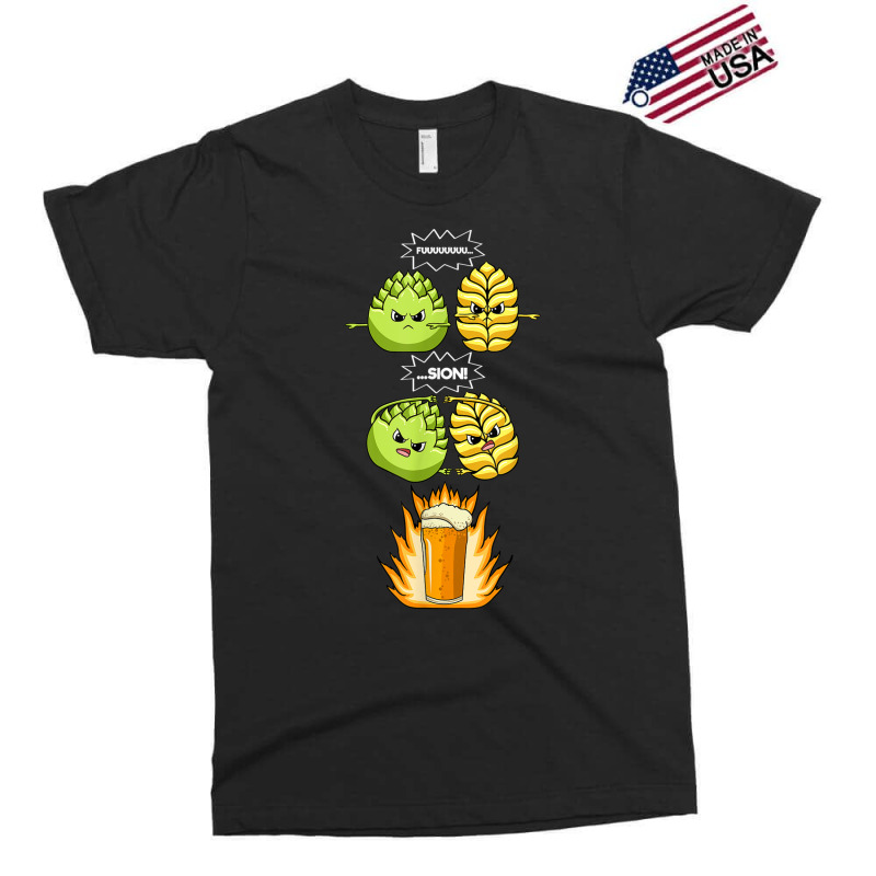 Beer Beer Fusion Barley Malt And Hops Funny Beer Drinking Exclusive T-shirt | Artistshot